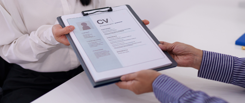 Relying on CVs only as a recruiter